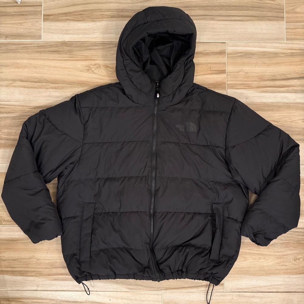The North Face Mens Black 600 Down Puffer Jacket XXL NF0A89BK Hooded Coat